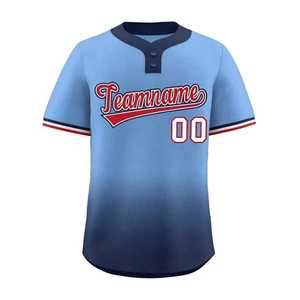 Camiseta de Béisbol Teamname de Manga Corta con Estampado Sublimado, Transpirable, de Secado Rápido, Poliéster en la Parte Delantera, para Hombre, Adulto, Corte Regular, para Todas las Temporadas - Product Image 2