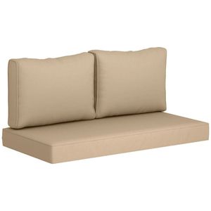 2 Cuscini Beige per Divano da Esterno - Solo Cuscini - Qualità Premium per il Tuo Comfort all'Aperto - Product Image 5