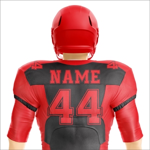Premium Custom Tackle Football Uniform Team <b>Name</b> Printed Half Lightweight Stretch Jersey Pants Set Reinforced Stitching Teamwear - Product Image 5