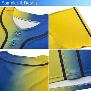 Diseño Único, Jersey de Béisbol al por Mayor, Personalizado, Crea Tu Propio Jersey de Béisbol Transpirable a Precio Económico - Product Image 5