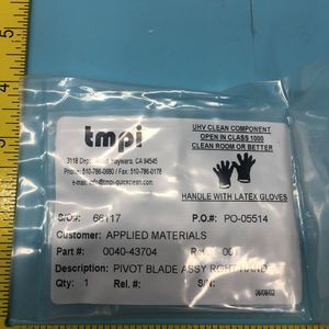 AMAT 0040-43704 ชุดใบมีดพิวอต ด้านซ้าย, 126447 - อุปกรณ์และอะไหล่เซมิคอนดักเตอร์ระดับโลกที่เชื่อถือได้ - Product Image 3