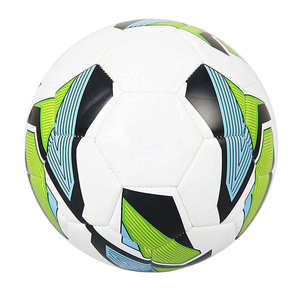 Ballons de football de taille 5 professionnels, ballon d'entraînement personnalisé, technologie de découpe automatisée, 100% PVC | Ballon de football en PU - Product Image 6
