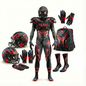 Uniformes de Fútbol Americano Personalizados con Bordado, Tela de Malla Premium, Diseño de Equipo Personalizado - Product Image 4
