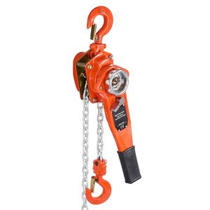 Paranco a Catena Manuale per Carichi Pesanti 3/4T (1650 libbre) Capacità 20FT (6 metri) Sollevamento Catena in Acciaio Legato G80 Doppio Blocco Meccanico - Product Image 6