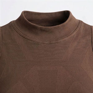 Ensemble de yoga pour femmes, tenue de sport, soutien-gorge de sport, leggings, pantalon, vêtements de fitness, design personnalisé, vêtements de sport athlétiques, haut - Product Image 4