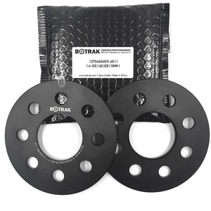 BOTRAK ET 3mm 5mm 4x100 60.1 CB entretoise <span class=keywords><strong>de</strong></span> roue à enfiler pour <span class=keywords><strong>Smart</strong></span> W453 Forfour Fortwo Dacia Lodgy Sandero Stepway Renault Clio Wind - Product Image 1
