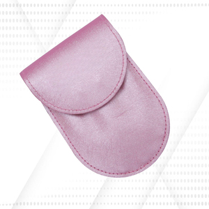 Rabia miraal Industries กระเป๋า/กล่องจับเพชรสีชมพูทำจากสแตนเลสแหนบปลายเรียบติดฉลากตามต้องการ - Product Image 3