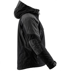 Chaqueta de Esquí Impermeable con Capucha para Hombre, Estilo Deportivo, Color Negro, Ropa de Invierno para Exteriores, Cierre de Cremallera de Poliéster, Corte Regular - Product Image 5