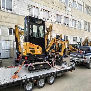 Mini-excavatrice SANY SY18C haute performance conçue pour le travail forestier, le déchiquetage et le terrassement sur chenilles, puissance élevée, contrôle fluide. - Product Image 3