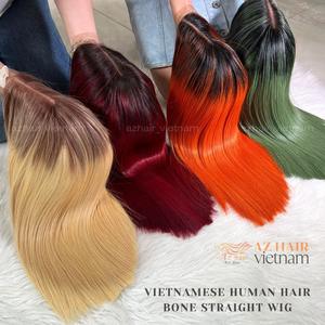 วิกผมชาวเวียดนามวิกผมแบบเต็ม HD ด้านหน้ามีสีตรงมีผมตรงเกรดผมเรีมีคุณภาพสูง - Product Image 3