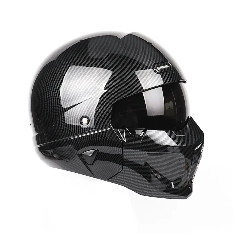 Casques TN-8658X moto scooter électrique hiver double lentille hommes casques Jet