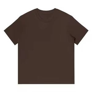 เสื้อยืดคอกลมแขนสั้นผู้ชาย ปี 2026 คุณภาพสูง สไตล์วัยรุ่นสำหรับฤดูร้อน น้ำหนัก 200 กรัม ผลิตจากผ้าโพลีเอสเตอร์/คอตตอนทอ เป็นมิตรกับสิ่งแวดล้อม แบบเรียบ - Product Image 5