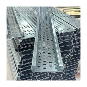 Bandeja de Cables de Acero Perforado Galvanizado en Caliente de Alta Resistencia para Gestión de Cables Eléctricos y Aplicaciones Industriales - Product Image 1