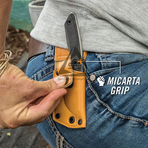Cuchillos de Hoja Fija con Mango de Madera para Caza y Camping, Acero Damasco Inoxidable, Garantía de 3 Años, OEM, Suministro Directo de Fábrica - Product Image 4