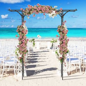 Arco de Jardín de 6.8 Pies con Enrejados para Plantas Trepadoras, para Cercas y Puertas de Rosas - Product Image 2