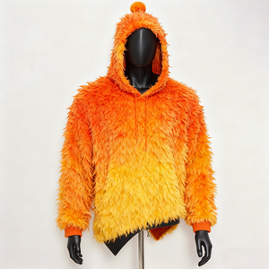 Pull-over en laine 100% avec logo personnalisé NEOHOPE, brodé, chaud pour l'hiver, veste en polaire sherpa pour homme - Product Image 4