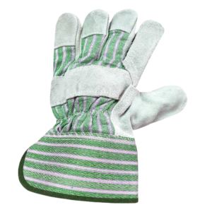 Premium Heavy-Duty Canadian Rigger Safety Gloves Anti-Vibration Safety <b>Cuff</b> Cowhide Split Leather Fire Proof Industrial Hand <b>Arm</b> - Product Image 3