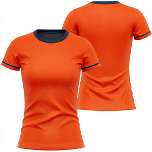 Desain Baru Kaos Softball O-Neck MOQ Rendah Pakaian Olahraga Luar Ruangan Kaos Softball O-Neck Bernapas - Product Image 1