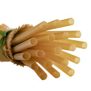 Pajitas de árbol de azúcar desechables personalizadas varitas de bebida de color natural sostenibles biodegradables para uso en la barra del hogar compostables - Product Image 4