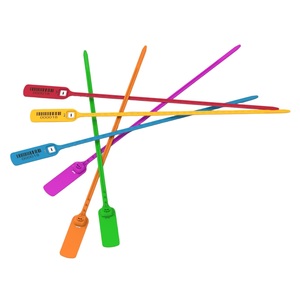 Sceaux en plastique antivol ERPS400 polis, numérotés, jetables, auto-bloquants, ajustables, longueur 400 mm - Product Image 5
