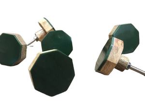 Luxury Agate Wood Resin Brass <b>Door</b> <b>Knob</b> Round Cabinet Handle <b>Decorative</b> Furniture Hardware Made in India Wholesale - Product Image 2