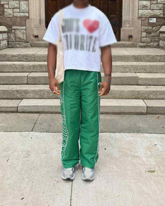 กางเกงวินด์เบรกเกอร์เอวยางยืด ผ้าไนลอน ผู้ชาย สตรีทแวร์ ลำลอง แห้งเร็ว น้ำหนักเบา ทรงหลวม กางเกงแทร็ค รับทำโลโก้ สั่งซื้อจำนวนมาก - Product Image 4