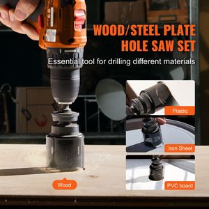 Set di 18 Lame Bimetalliche M42 per Foratrice e 6 Punte da Trapano, 3/4-4 1/2 Pollici, con 1 Chiave Esagonale, Misure per Uso Generale - Product Image 6