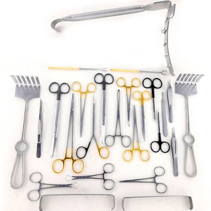 Ensemble d'instruments de chirurgie plastique pour abdominoplastie, 26 pièces, neuf - Product Image 1