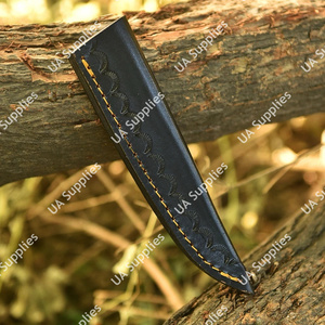 Funda de Cuero para Cuchillo Cosida a Mano, Personalizada OEM, de Alta Calidad, con Presilla para Cinturón, para Caza, Camping, Táctica, EDC, Directo de Fábrica - Product Image 5