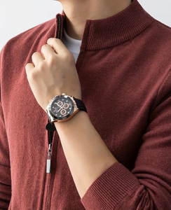 <b>Men's</b> <b>Zip</b> Up Turtleneck Sweater Knitted <b>Full</b> <b>Zip</b> <b>Cardigan</b> Long Sleeve Solid Color for Autumn Winter - Product Image 2