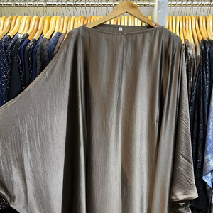 Best Selling Kaftan Abaya Handmade Turkish Floor Length Long Sleeve V Neck Polyester Regular Fit Casual Evening Party <b>Flared</b> - Product Image 4