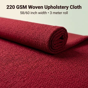 Tela de Tapicería Premium Resistente al Agua, Tejido Liso, 220 GSM, 60 Pulgadas de Ancho, Rollo de 3 Metros para Uso Interior - Product Image 2