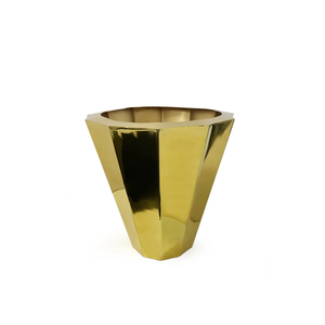 Pot de fleurs en cuivre martelé, pot décoratif moderne pour plantes d'intérieur, salon, bureau, maison, jardin - Product Image 6