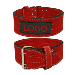 OEM Factory Price Reinforced Leather Weightlifting Belt <b>Back</b> <b>Support</b> for Powerlifting Gym Fitness Equipment - Product Image 6