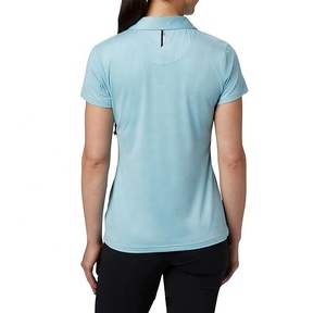 Top Selling <b>Clothes</b> Women Polo T Shirt Custom Logo <b>Printing</b> Round Neck Women Polo T-Shirt Short Sleeve Women Polo T Shirt - Product Image 3