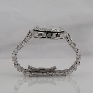 Reloj de Lujo con Diamantes Moissainte Calidad VVS1 con Movimiento Automático, Reloj de Diamantes para Hombre y Mujer, Reloj con Incrustaciones de Diamantes a la Moda - Product Image 2