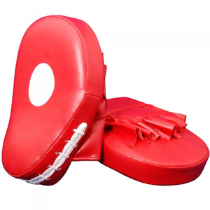 DAWNFROCE FIGHT GEARS Cible de frappe de boxe blanche et rose en maille respirante, durable et écologique en PU pour l'entraînement - Product Image 6