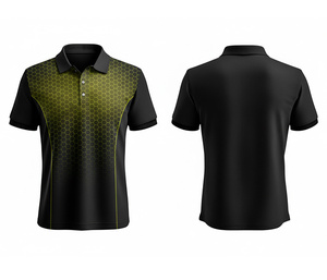 Polyester Full Sublimation Polo Shirt with UV Protection & Breathable Design for Men Women Youth Quick-Dry Dry-Fit Active Polo - Product Image 6