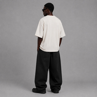 T-shirts Oversize de Luxe Streetwear 235 GSM, Design Personnalisé, Coton Lourd, T-shirt Homme 2026