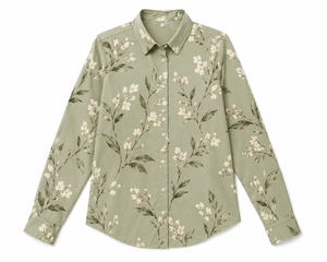 Camisa Formal de Manga Larga Estampada para Mujer, Ropa de Oficina, Corte Entallado, Elegante, Ropa de Trabajo Informal de Negocios, Top de Moda para Verano e Invierno - Product Image 2
