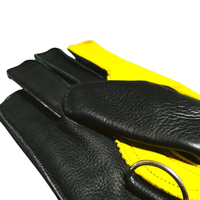 Gants de fauconnerie en cuir et coton respirant de haute qualité pour oiseaux et faucons – Couleurs et logos personnalisables, imperméables, légers, tout usage