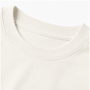 Custom Off <b>White</b> Heavyweight Cotton <b>Mens</b> Extra Oversized Short Sleeve T-Shirt MTS-OVR-0046 - Product Image 6