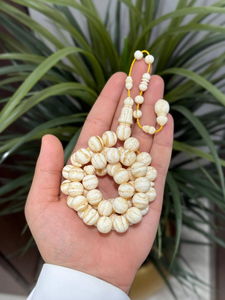 Custom Luxury Eco-Friendly Epoxy Resin Angel Islamic Prayer Beads Tasbeeh Handmade Rosary Spiritual Ramadan <b>Eid</b> <b>Gift</b> Set - Product Image 2