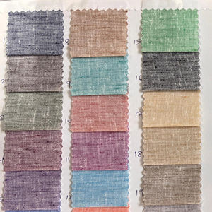 Tela Premium con Aspecto de Lino Teñido Liso |   Tela para Camisas y Vestidos Personalizados a Precios Accesibles - Product Image 1