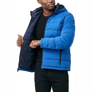 Chaqueta de Invierno para Hombre Impresso International, con Capucha Desmontable, Relleno de Plumón de Ganso y Algodón, con Detalles de Piel de Mapache y Lobo - Product Image 4
