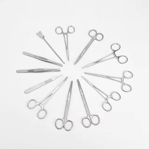 13 Pcs Medical Grade Stainless Steel Manual Basic Minor Surgery Dressing Surgical Instruments <b>Box</b> Set <b>Cheap</b> price OEM - Product Image 2