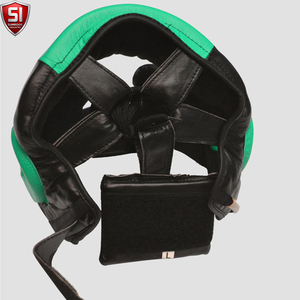 Best Quality Cowhide Leather MMA <b>Dummy</b> Head Guard Sparring Helmet Protector Protective Gear for Boxing and Fighting - Product Image 4