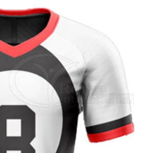 Uniformes de Fútbol Americano Personalizados con Impresión OEM para Hombres Adultos, Sublimados, 100% Poliéster, Transpirables, que Absorben la Humedad, con Nombre y Número del Equipo - Product Image 6