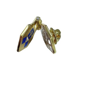 Customized Hard Enamel Metal Crafts with Black Nickel Gold Silver Copper Glitter Finish Transparent Enamel <b>Pin</b> - Product Image 2