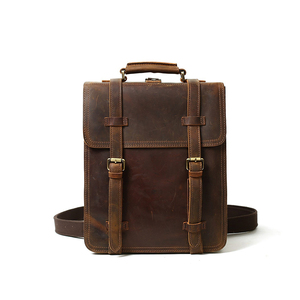Low Cost Premium Quality Handmade <b>Leather</b> <b>Backpack</b> for <b>Men</b> Stylish Office Laptop Bag - Product Image 1